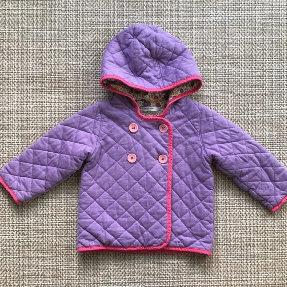 Baby Boden Quilted Jacket (size 12-18m)